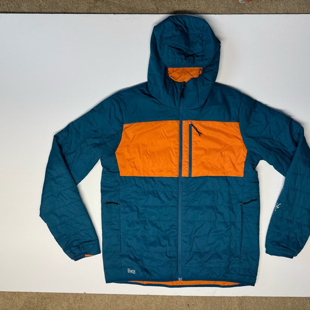 Ibex Blue and Orange Performance Jacket